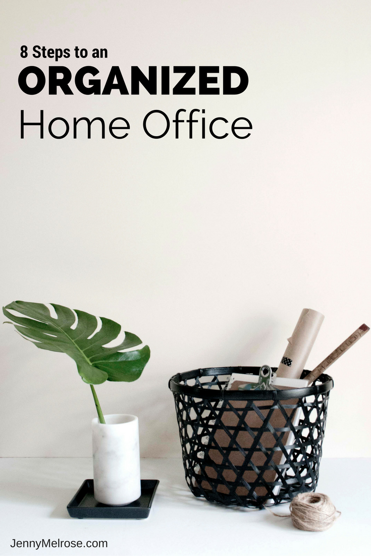 8 Ways to Organize Your Home Office