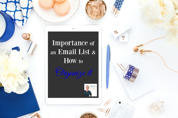 Podcast 5 – Importance of an Email List & How to Organize it with Cynthia Rusincovitch