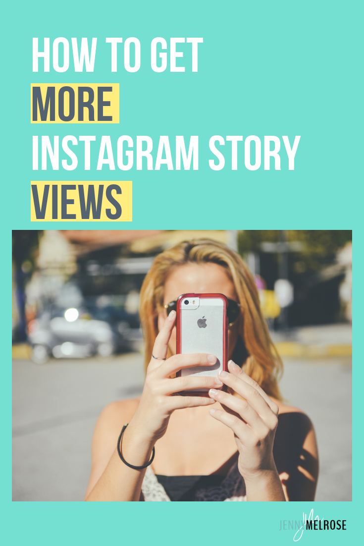 How to get more Instagram Story views and attract your ideal audience that wants to hear from you every time.  #bloggingtips #influencermarketing #instagram