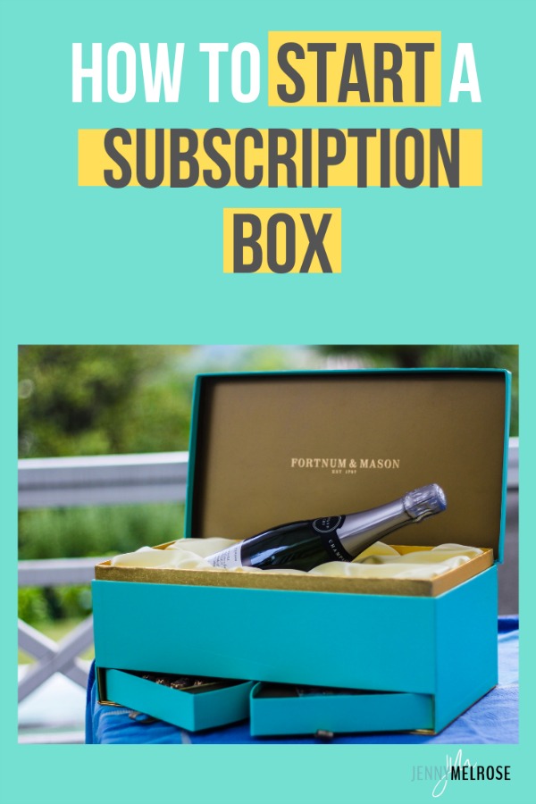 Wanting to start a subscription box?  Julie Ball from Sparkle Hustle Grow is sharing all the details on how to start a subscription box.  #bloggingtips #influencermarketing