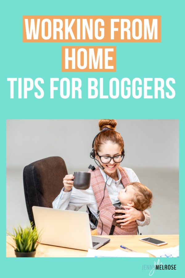 One of the biggest struggles of an online entrepreneur is working from home and knowing how to put strategies into place to stay productive. #bloggingtips #beginningblogger