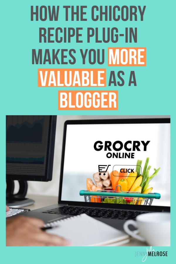 There are numerous ways to monetize your blog as a blogger, but one of the easiest and most user friendly ways is through the Chicory recipe plug-in which works similar to affiliate advertising and makes your recipes shoppable #beginnerblogging #bloggingtips
