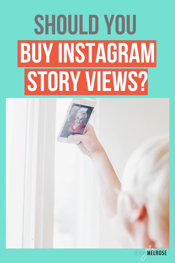 Should you buy Instagram Story Views?  #bloggingtips #instagraminfluencer