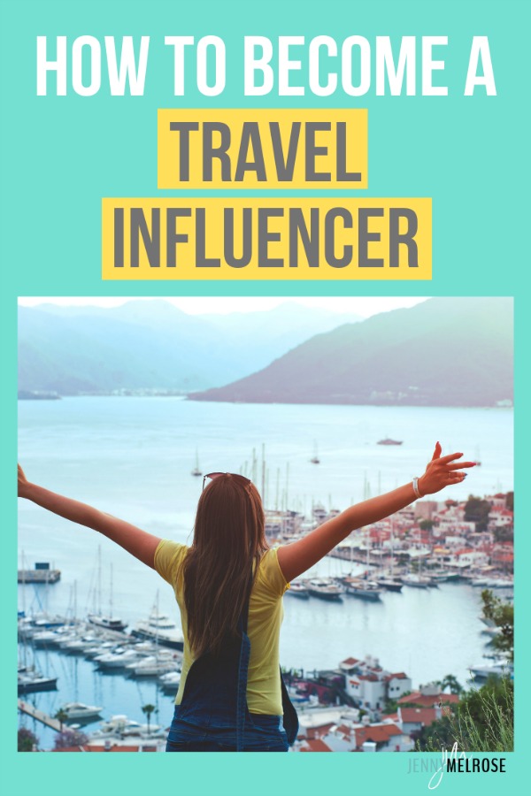 How to Become a Travel Influencer as a Blogger #bloggertips #beginningblogger