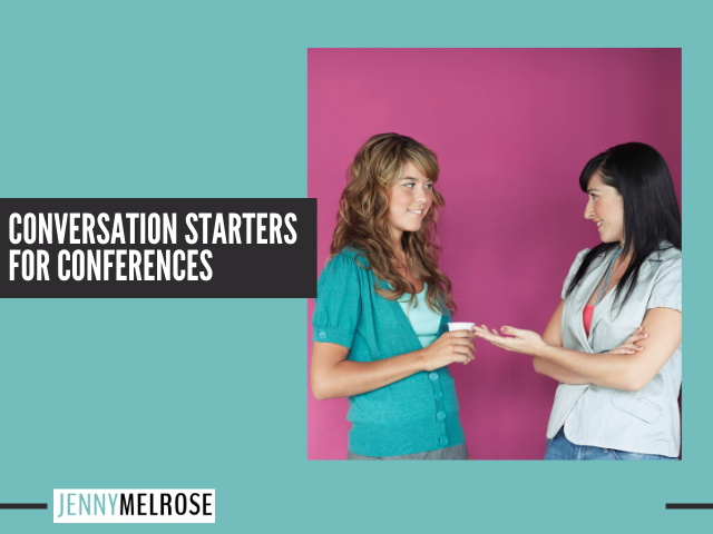 Great Conversation Starters for Conferences