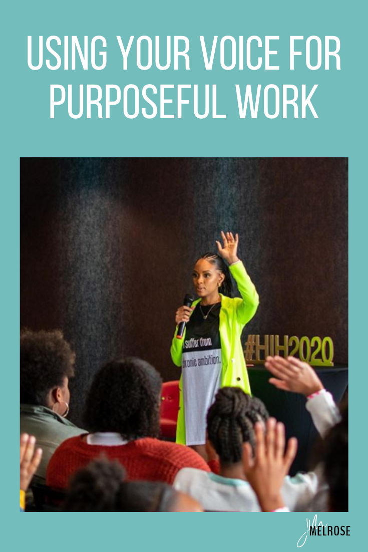 Listen in today as my guest shares her vision for using your voice for purposeful work by giving young ladies a hand up as they face hurdles in their lives.