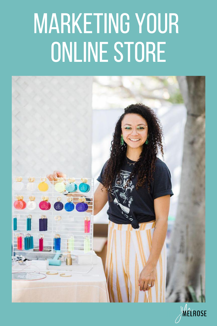 We often talk about influencers on the podcast but today I want to talk about marketing an online store for those of you that have physical products and consider yourself a creative.