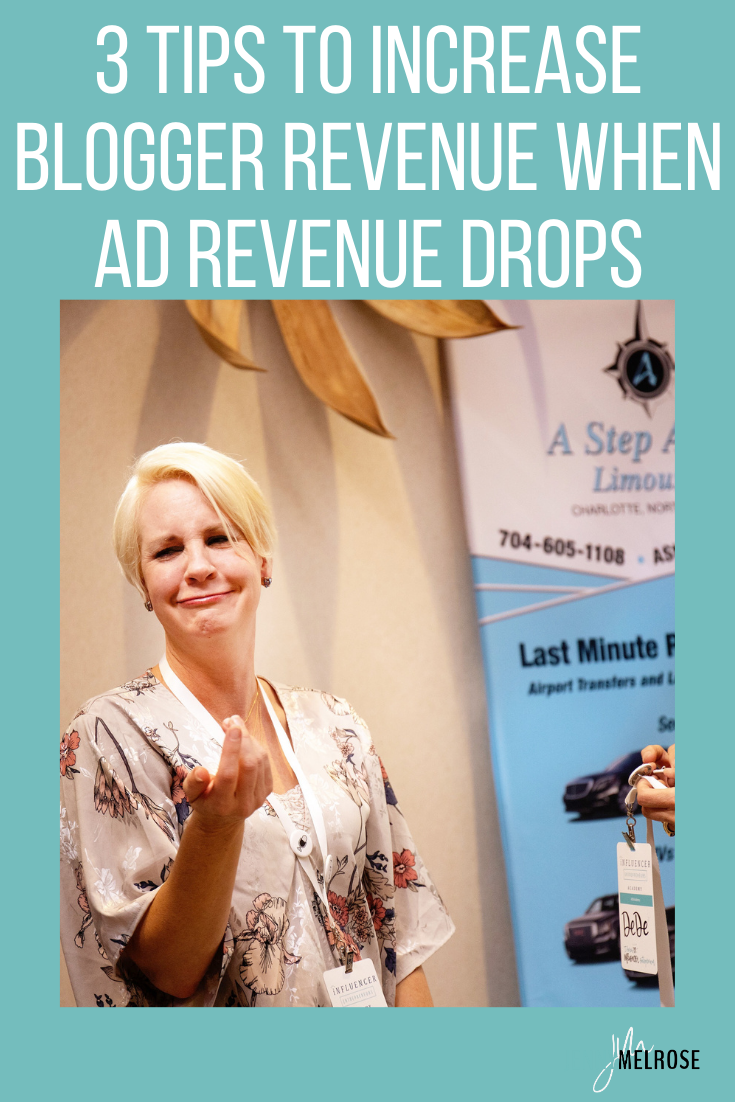 As ad revenue declines in 2021 there are ways to increase your blogger revenue and these 3 tips will show you how.