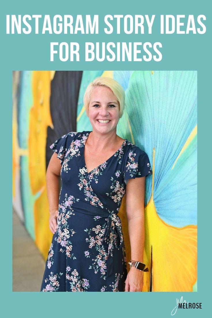 Instagram Story Ideas for Business with Jenny Melrose