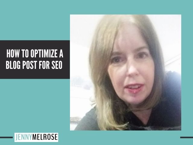 How to Optimize a Blog Post for SEO