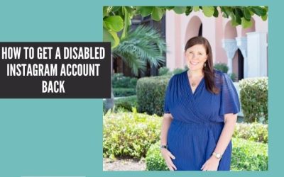 How to get a Disabled Instagram Account Back