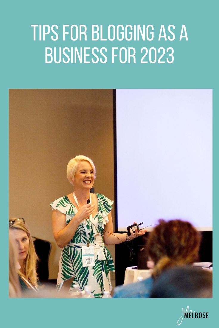 We learned a great deal about blogging as a business so far in 2022 and there are 5 tips that I want you to move forward with into 2023.