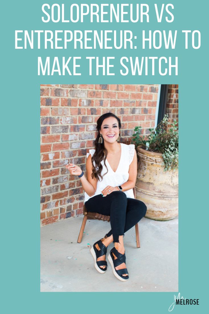 Ready to make the switch from Solopreneur to Entrepreneur?  We're diving into how to make it happen this year.