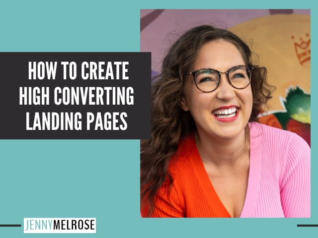 How to Create High Converting Landing Pages with Sandra van der Lee