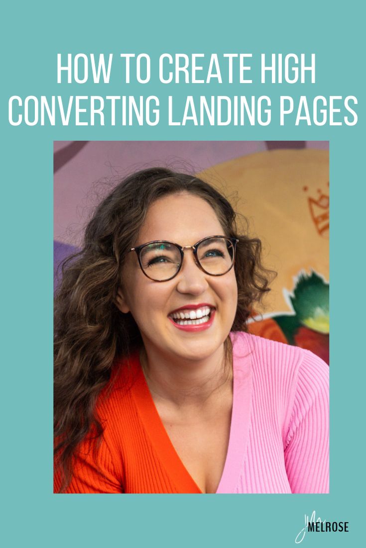 If you have an opt-in or are selling products, you need to learn how to create high converting landing pages that convert to sales.
