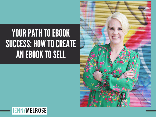 Create an Ebook to Sell