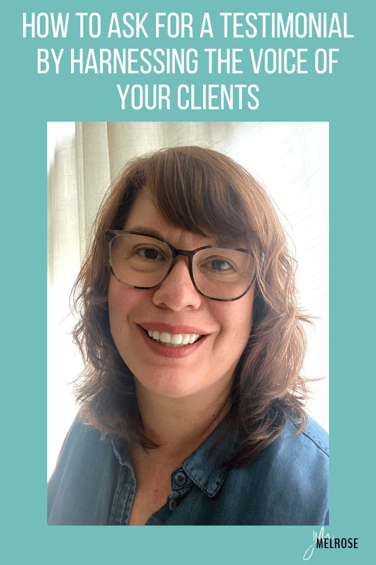 How to Ask for a Testimonial by Harnessing the Voice of Your Clients with Lisa Speer