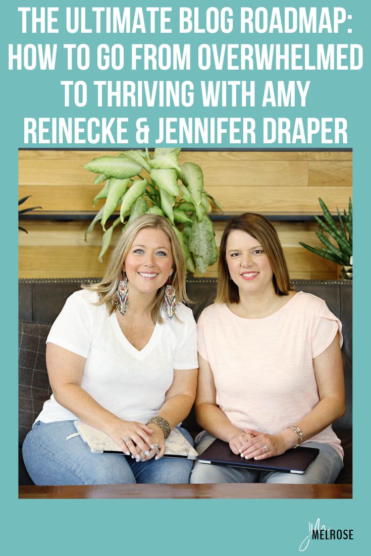 Feeling stuck or overwhelmed with your blog? In The Ultimate Blog Roadmap, Amy Reinecke and Jennifer Draper share step-by-step strategies to help you gain clarity, grow with confidence, and build a thriving blogging business.