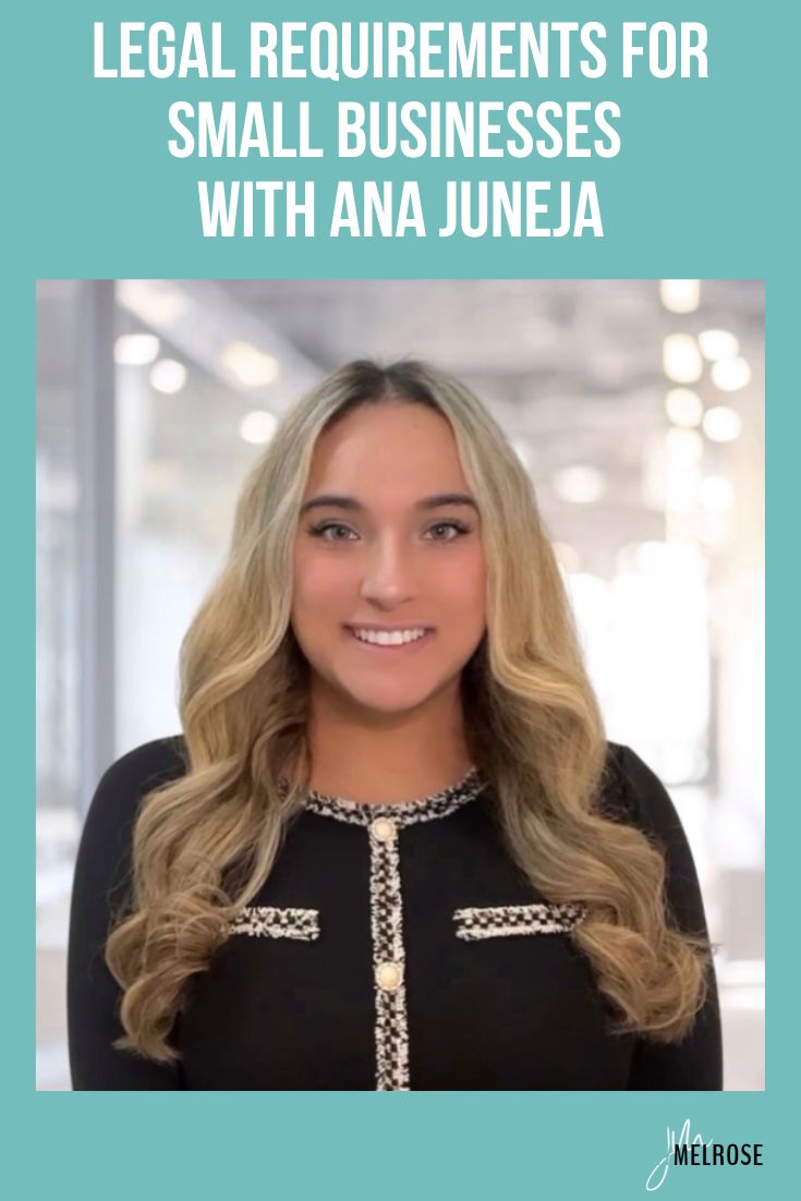 Learn the essential legal requirements every small business owner should know. Attorney Ana Juneja breaks down business structures, trademarks, contracts, and how to protect your brand legally from the start.