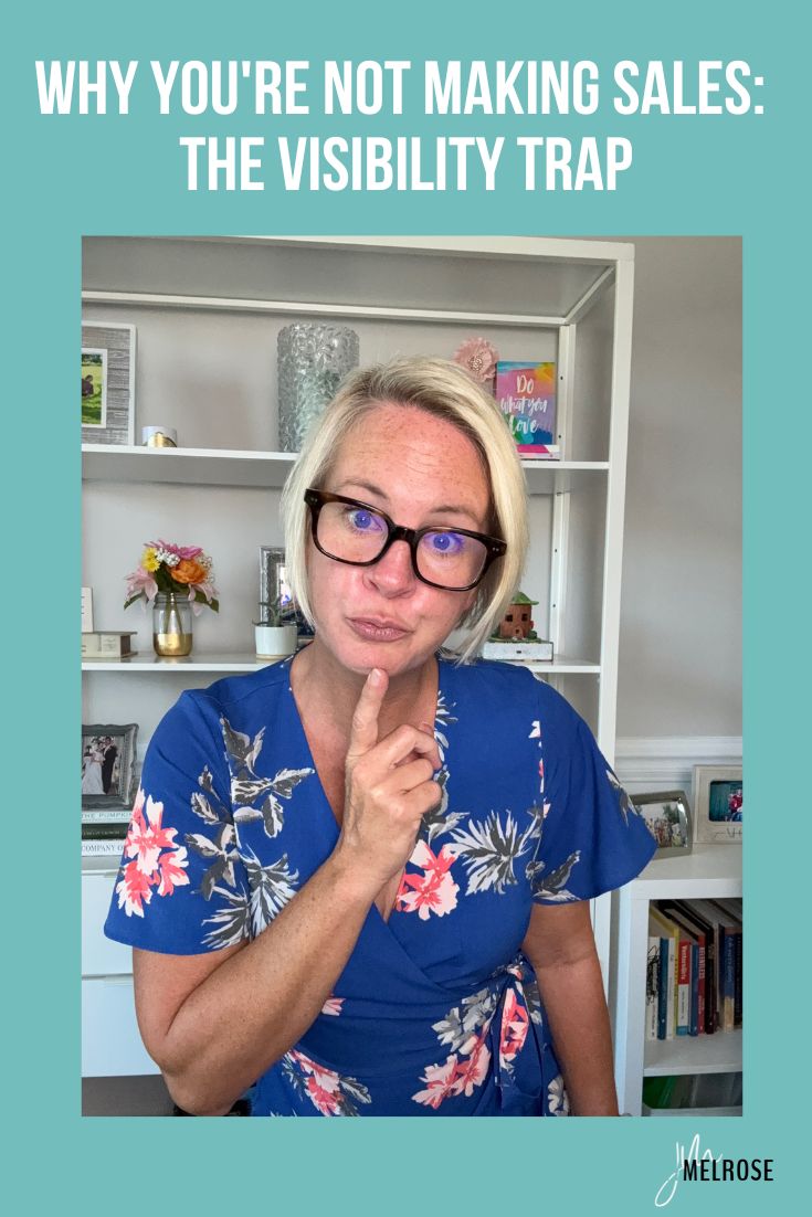 Struggling with making sales? Discover how the visibility trap is holding your business back and learn actionable strategies to attract the right audience and boost revenue.