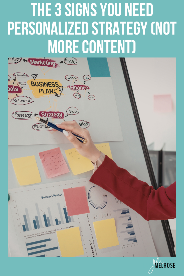 If more content isn&rsquo;t getting results, it may be time for a personalized strategy. Discover the 3 clear signs you need a focused plan to drive growth, conversions, and real revenue.