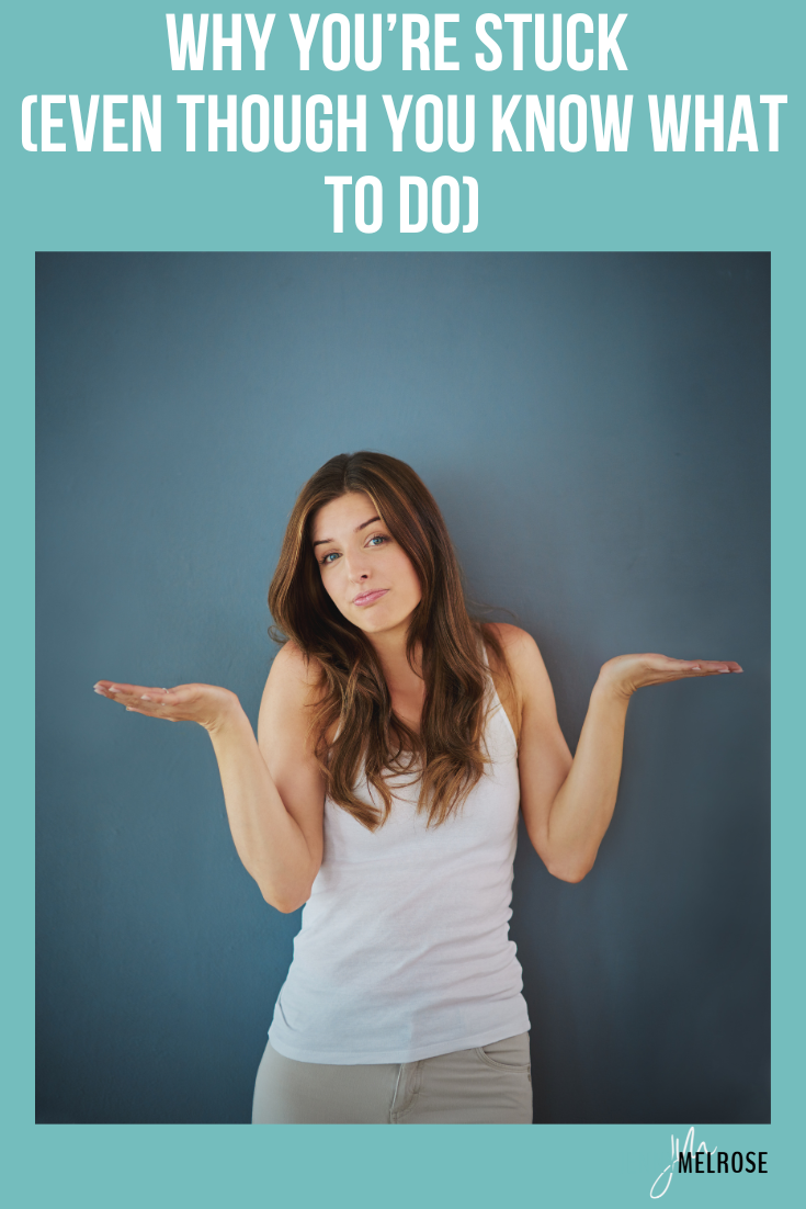 You know what to do, but you&rsquo;re still not moving forward. Discover why you feel stuck, what&rsquo;s really holding you back, and how to break the cycle to start making real progress.